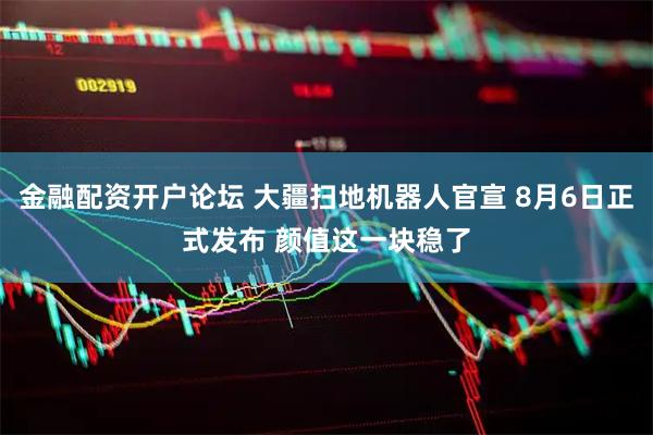 金融配资开户论坛 大疆扫地机器人官宣 8月6日正式发布 颜值这一块稳了